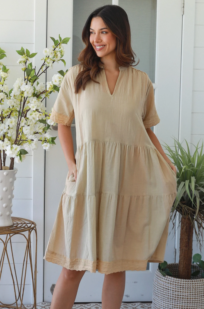 Šaty - Sand Harmony