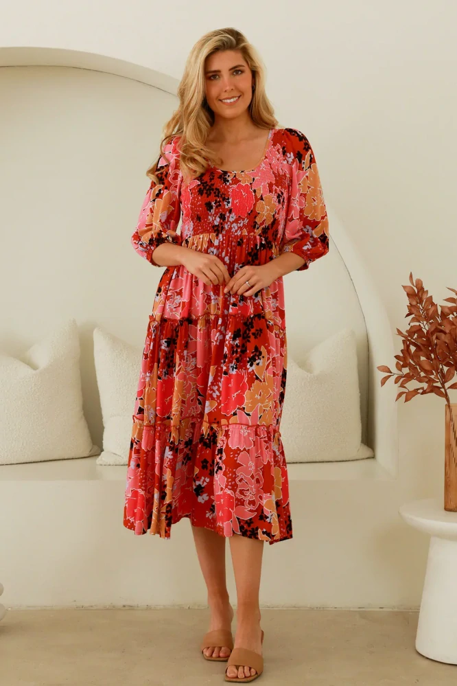 Boho šaty – Floral Dream