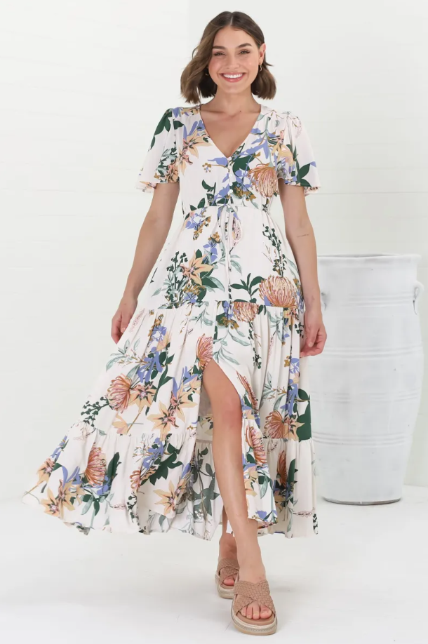 Bohémské šaty - Divoký květ