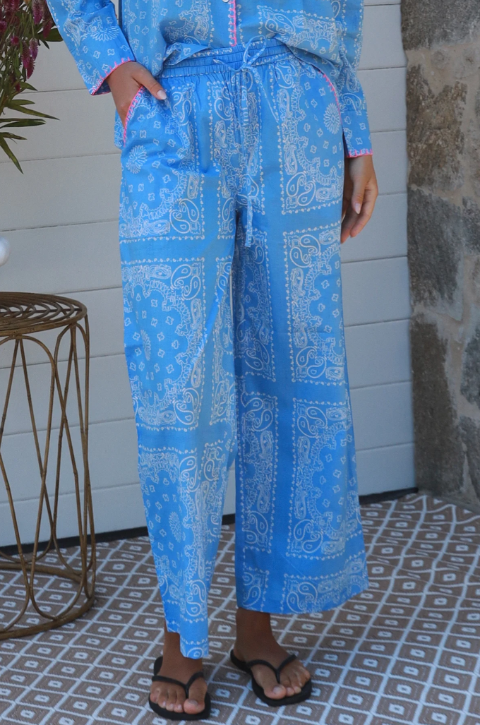 Bavlněné kalhoty - Azure Nomad