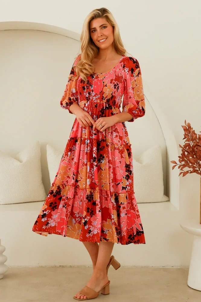 Boho šaty – Floral Dream