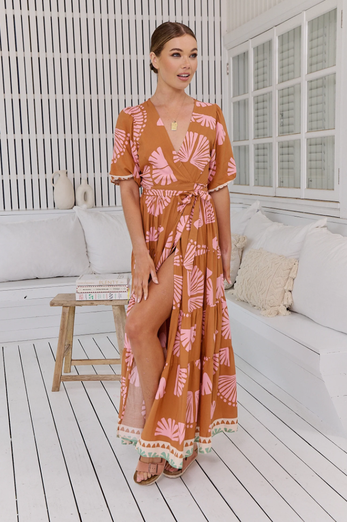 JAASE - Maddi Maxi Dress: Suga Print