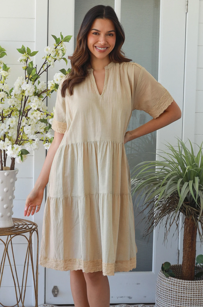 Šaty - Sand Harmony