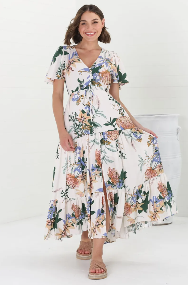 Bohémské šaty - Divoký květ