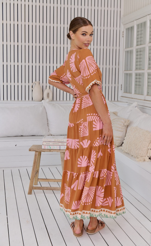 JAASE - Maddi Maxi Dress: Suga Print