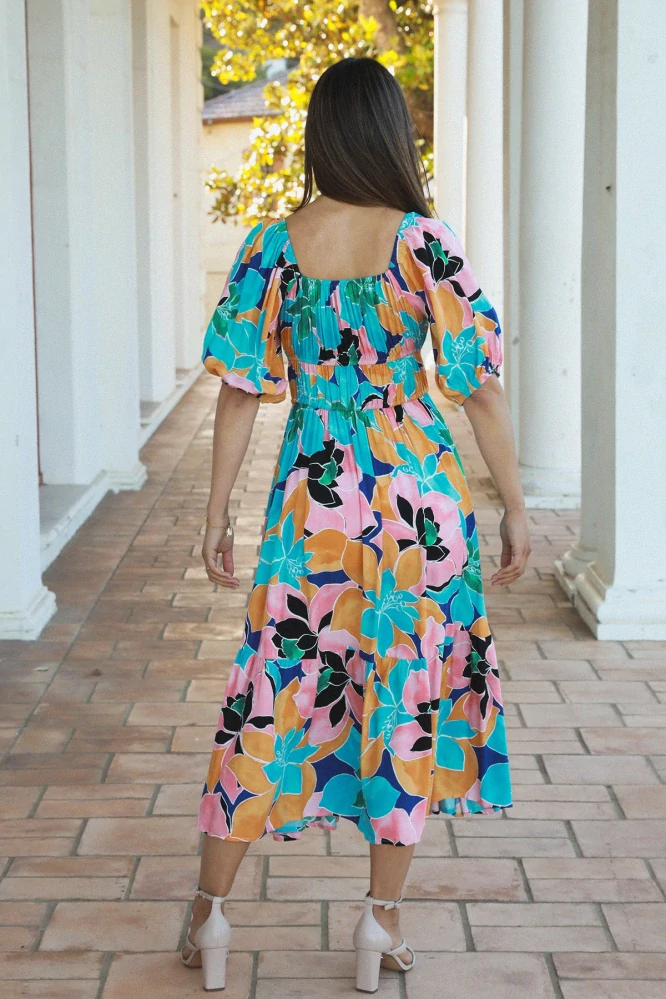 Boho šaty - Tropical Dream