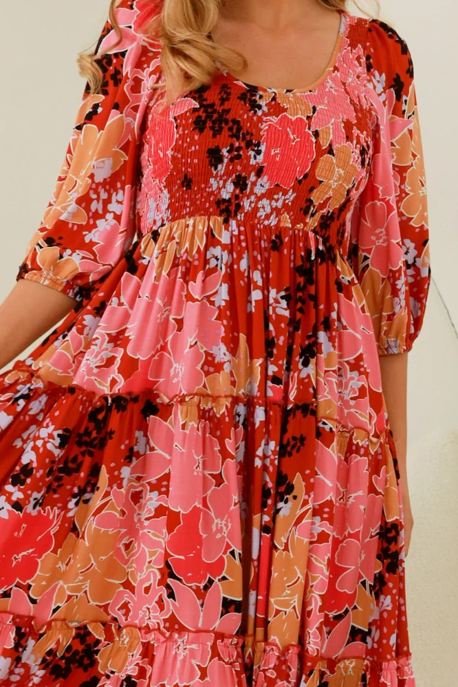 Boho šaty – Floral Dream