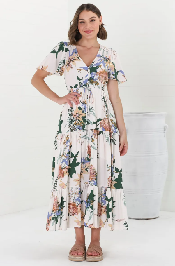 Bohémské šaty - Divoký květ