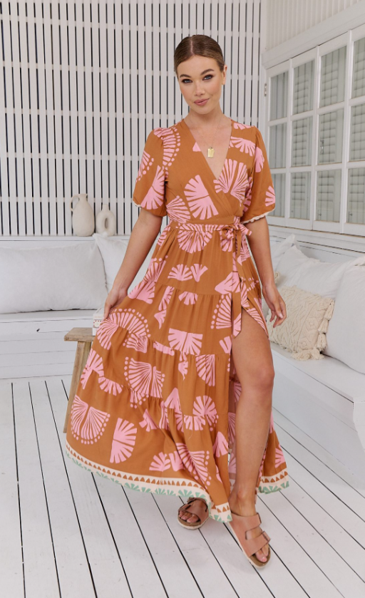 JAASE - Maddi Maxi Dress: Suga Print