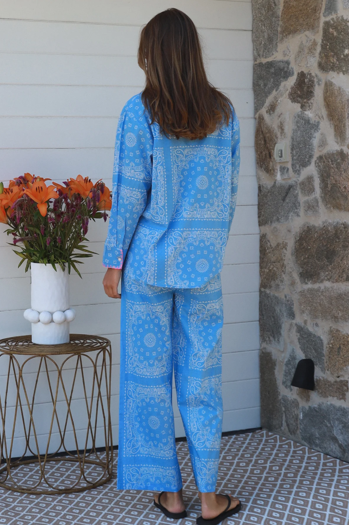 Bavlněné kalhoty - Azure Nomad