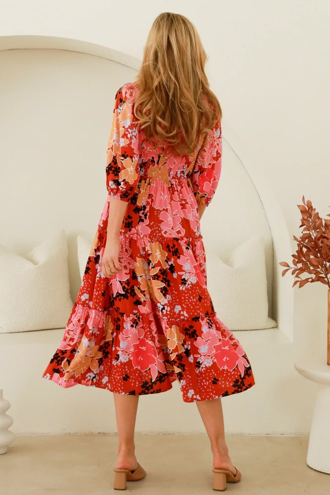 Boho šaty – Floral Dream