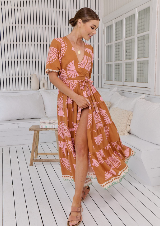 JAASE - Maddi Maxi Dress: Suga Print